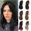 Parrucca Transfrontaliera: Fascia, Crescita dei Capelli e Dimagrimento del Viso Parrucca Lunga Riccia con Treccia a Tre Fili