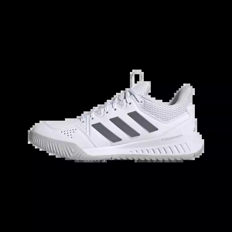 Adidas court flight sneakers breathable mesh White/Gray