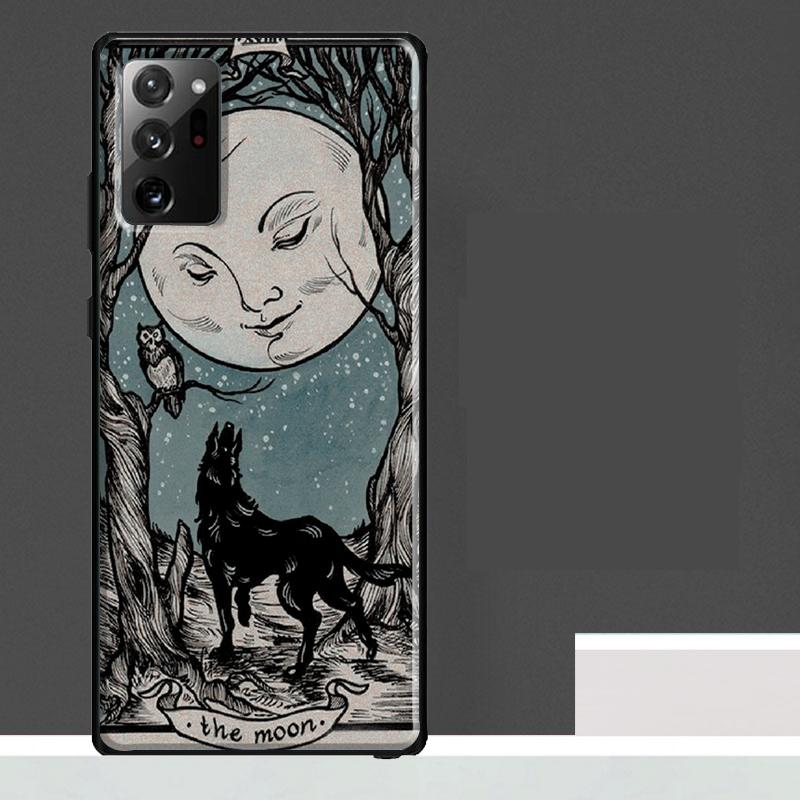 Witches Moon Tarot Case For Samsung Galaxy S25 S24 S23 Ultra S9 S10 S20 S21 S22 Plus S23 FE S25 FE Phone Cover