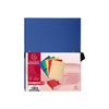5 Expandable Back Strap Folders - Exacompta - for 1000 A4 Sheets - Assorted Colors
