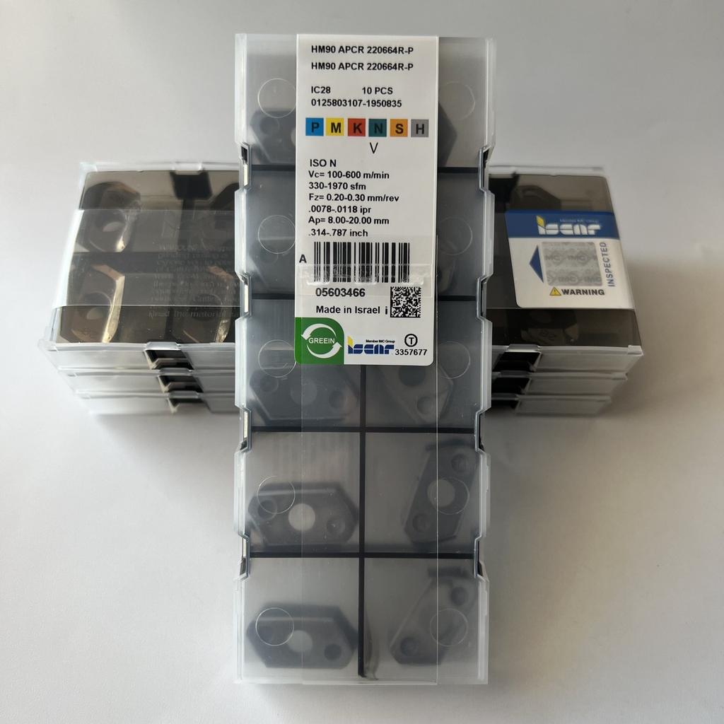 ISCAR / HM90APCR220664R-P IC28 / Industrial Indexable Carbide Inserts 10 Pcs