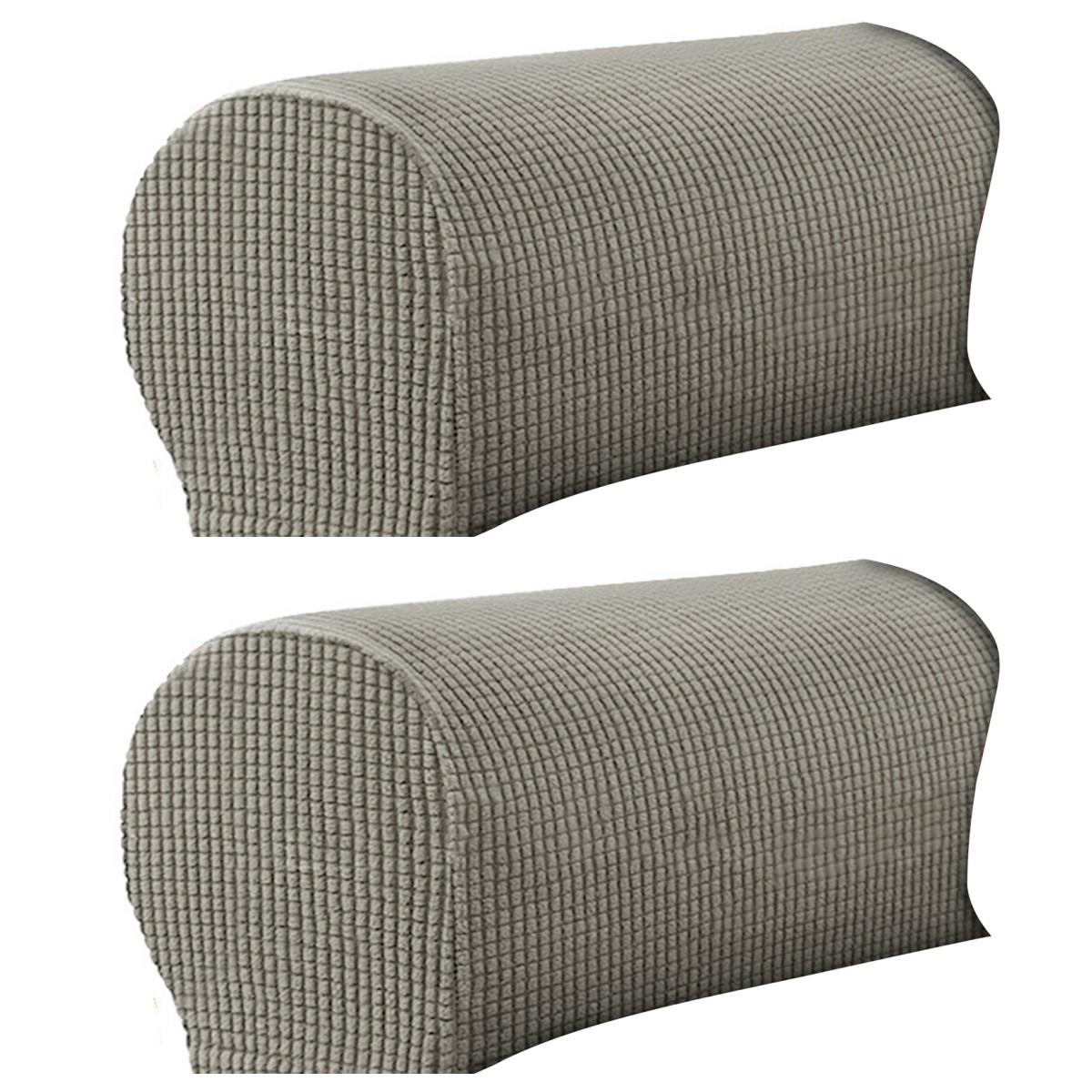 Стирки и гибкие чехлы-протекторы для подлокотников дивана - Набор из 2 штук