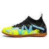 Indoor Ic High-Top Football Shoes, Flat-Bottomed Non-Slip Cement Floor, Wooden Floor, Men, Women And Children, Youth Training Shoes