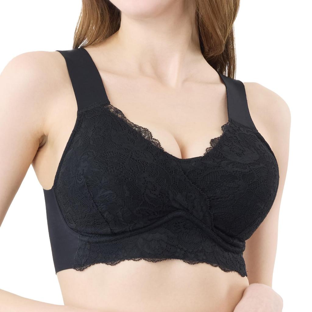 Cellnote Soft and Smooth Fit Night for Day and Night High Size S Cellnote. Bra, Use, Non-wired, Seamless, Underarm, Lace, Black,