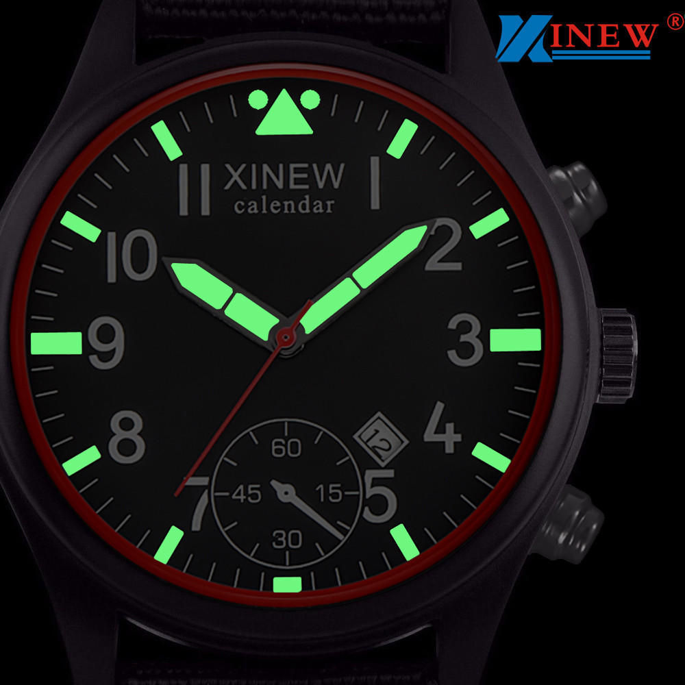 Men's Quartz Watch with Black Dial Date Hands Sport Design for Men