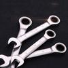 Durable 8mm-32mm Wrench Repairment Ratchet Open Fixed Head Spanner For Tight Spaces