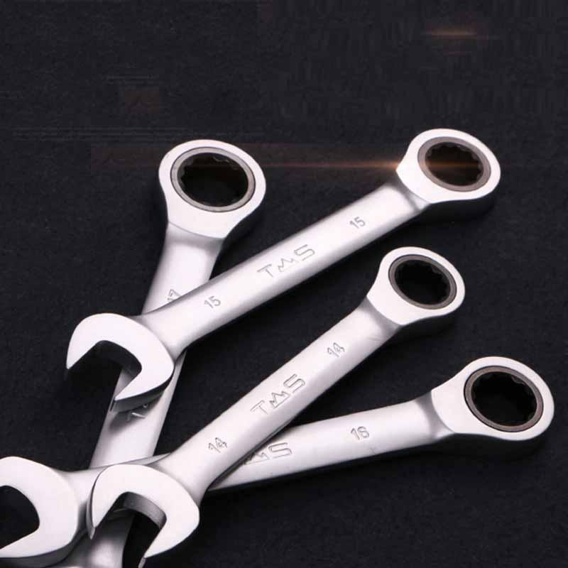 Wrench 8mm32mm Repairment Ratchet Open Fixed Head Ratchet Tool Spanner