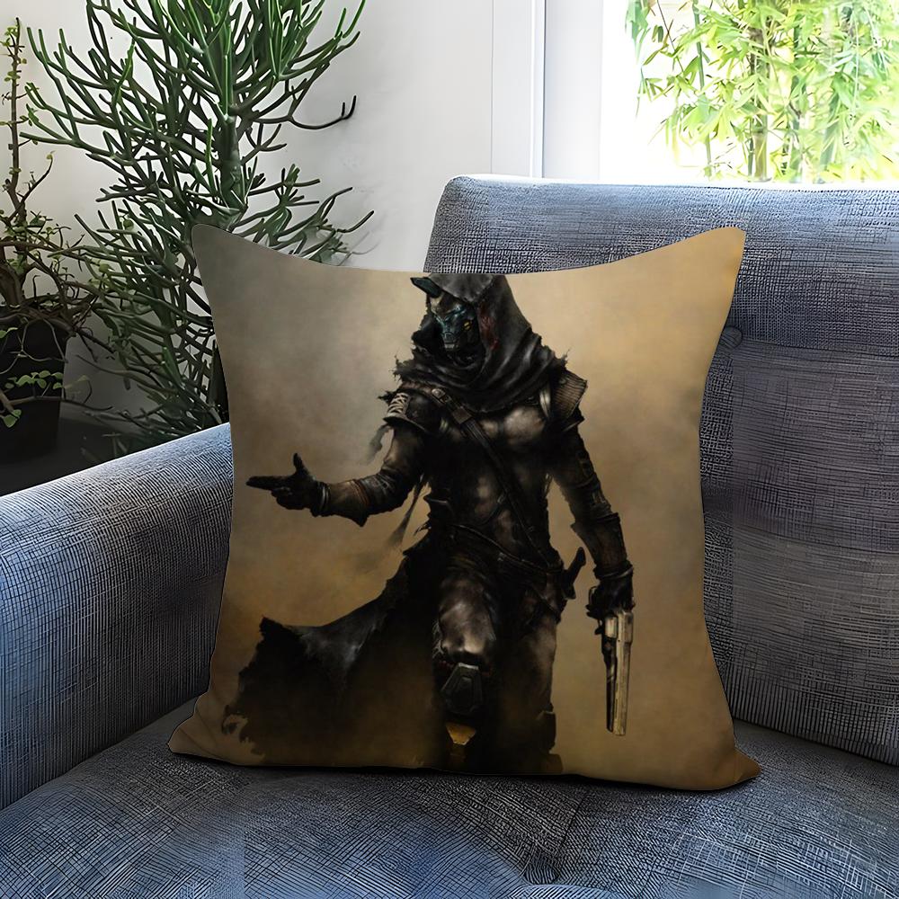 Classic D-DestinyS Cushion Cover Comfortable Reversible Pillow Cover Ideal for Car Sofa Bedroom & Beyond