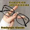 Fashionable Cat-Eye Ultra-Lightweight Anti-Blue Light Presbyopia Glasses for Women High-Definitio Reading Eyewear 0 To +4.0