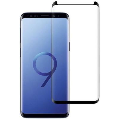 Displayschutzfolie Samsung Galaxy S9, 9H Gehärtetes Glas Ultra-Resistent Schutz für Samsung Galaxy S9 (Schwarz)