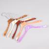 Stylish Non-Slip Imitation Jade Hangers: Wood Grain Finish for Men's & Women's High-End Clothing