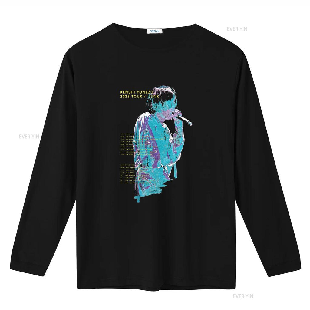 Kenshi Yonezu Junk World Tour 2025 T Shirt Available in S 3XL Sizes vintage Washed Slightly Versatile Breathable homme
