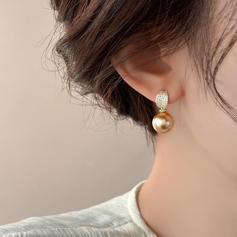 New Arrival Luxury Sensation Zircon Pearl Imitation Women's Holiday Jewelry Accessories Elegant able Dazzling