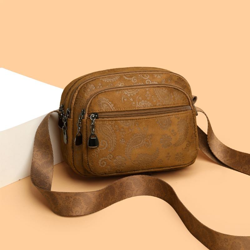 Modische Multi-Compartment-Tasche mit großem Fassungsvermögen, Umhängetasche, Trendige Crossbody-Tasche für Damen