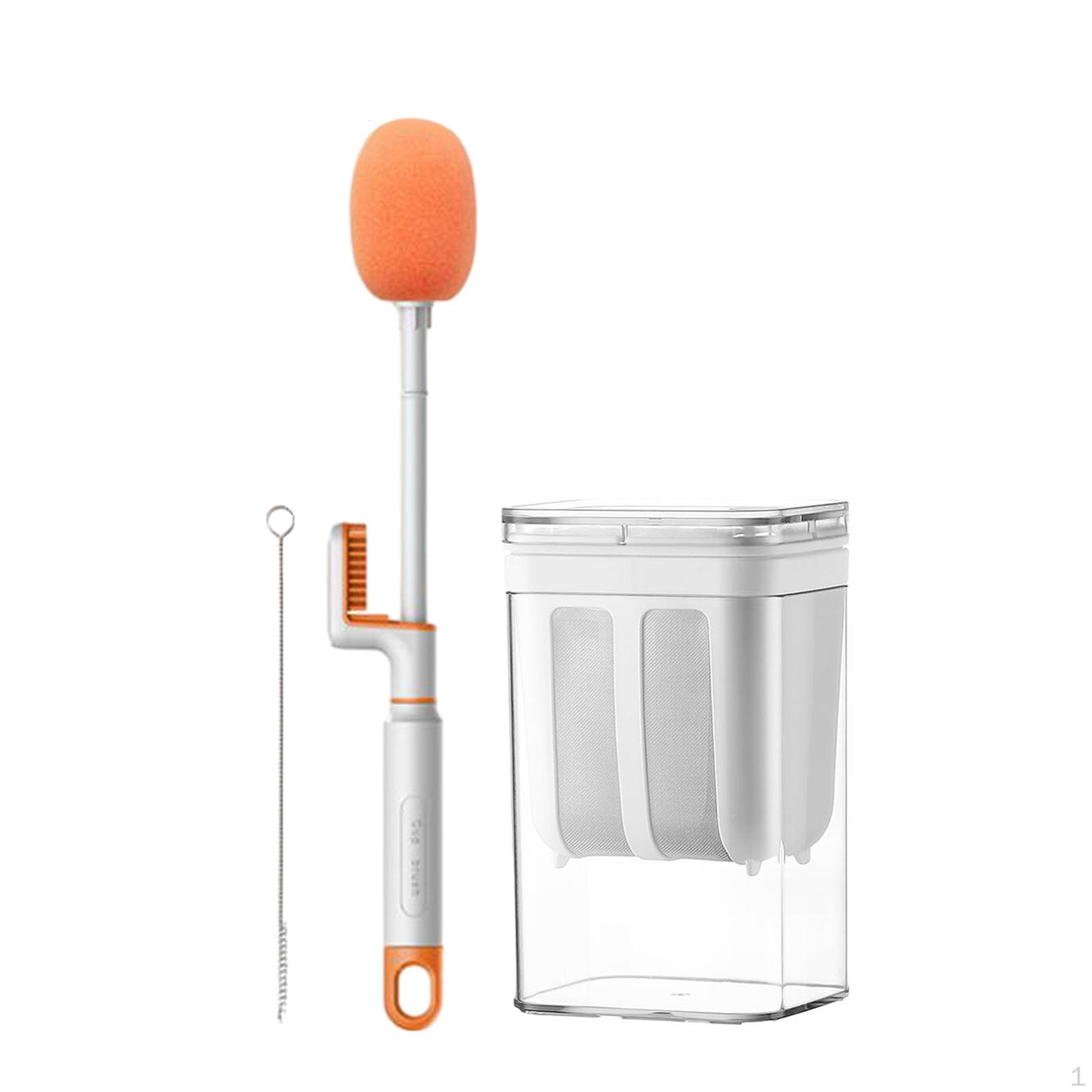 

1100ml Strainer for Greek Yogurt And Food Preparation помаранчевий