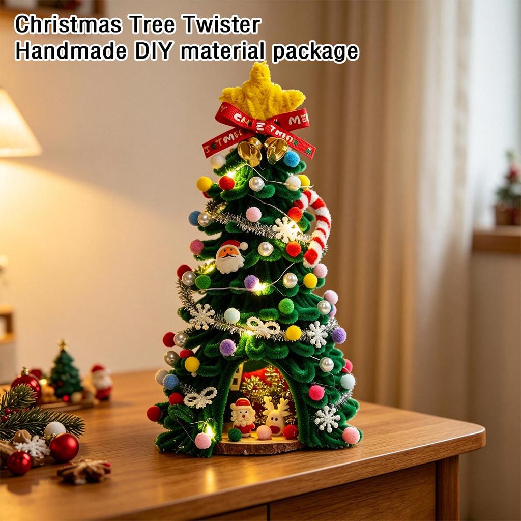 Stem Christmas Tree DIY Kit for Holiday Decorations