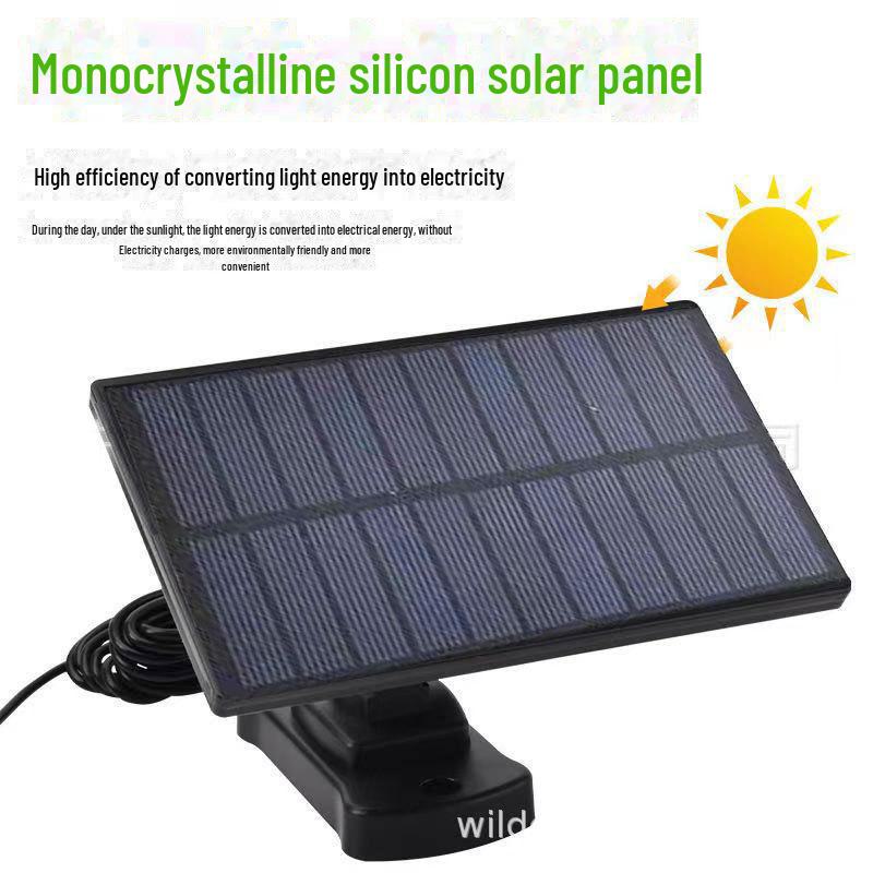 Lámpara de Pared Solar Giratoria de Triple Cabezal 138LED con Sensor de Movimiento para Iluminación Exterior, Jardín, Garaje y Calle