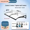 Aluminum Alloy Outdoor Sunshade & Rain Shield for Balcony Windows
