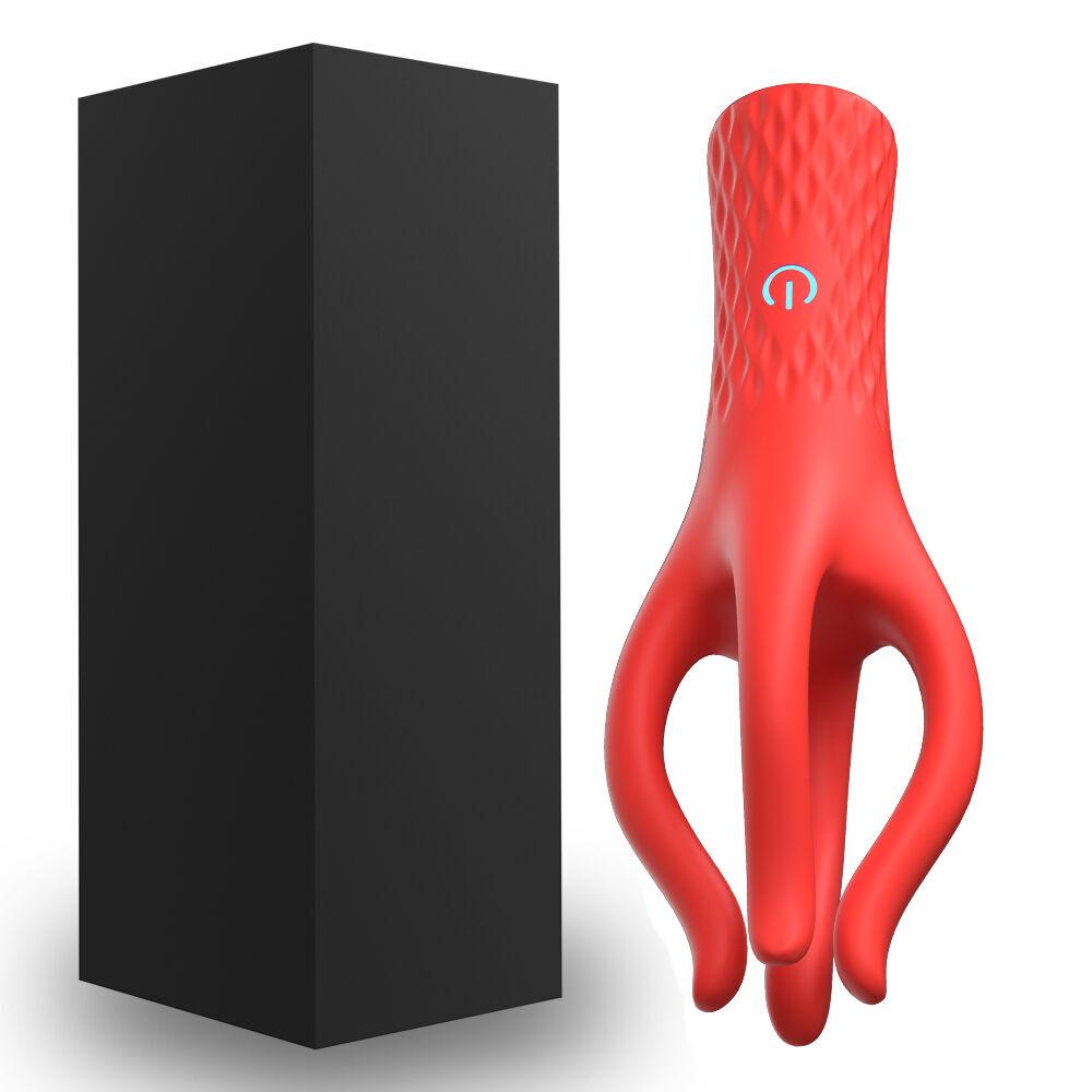 10 Speed Vibrating Glans Trainer Penis Massage Male Masturbator Sex Toys for Men Lasting Delay Endurance Exercise