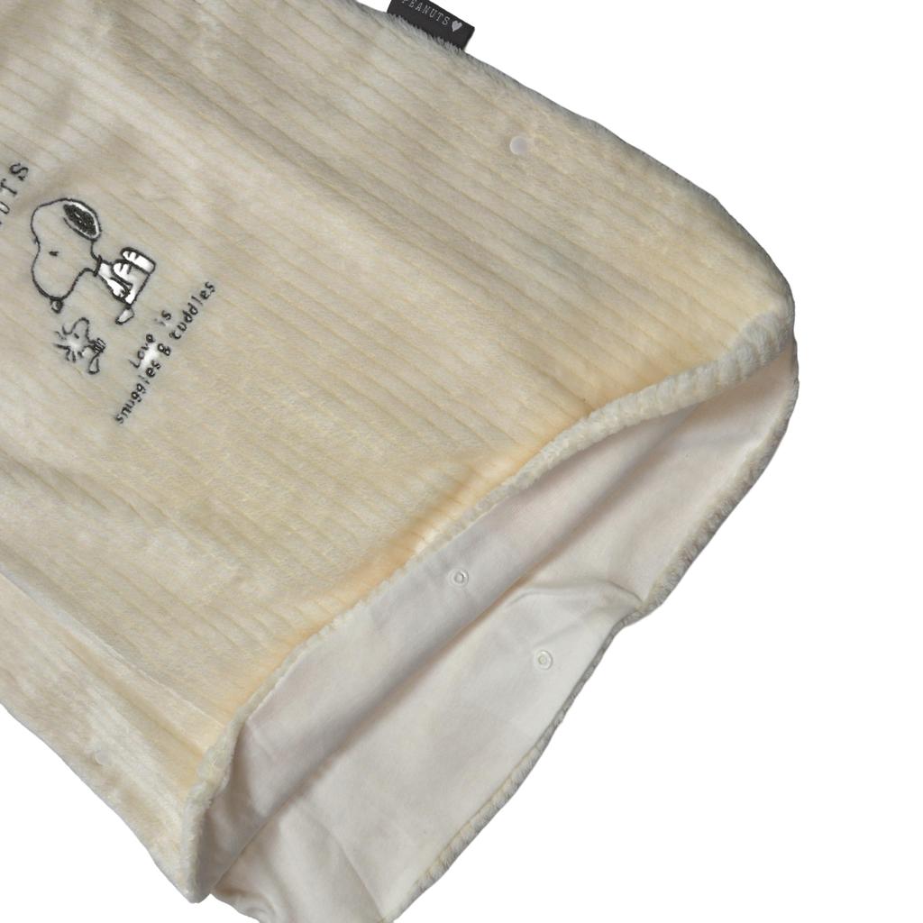 Takihyo Snoopy Sleeper Long Boa Baby Boys and 215154647 Vest, Fleece, Kids, Girls, Off-White,