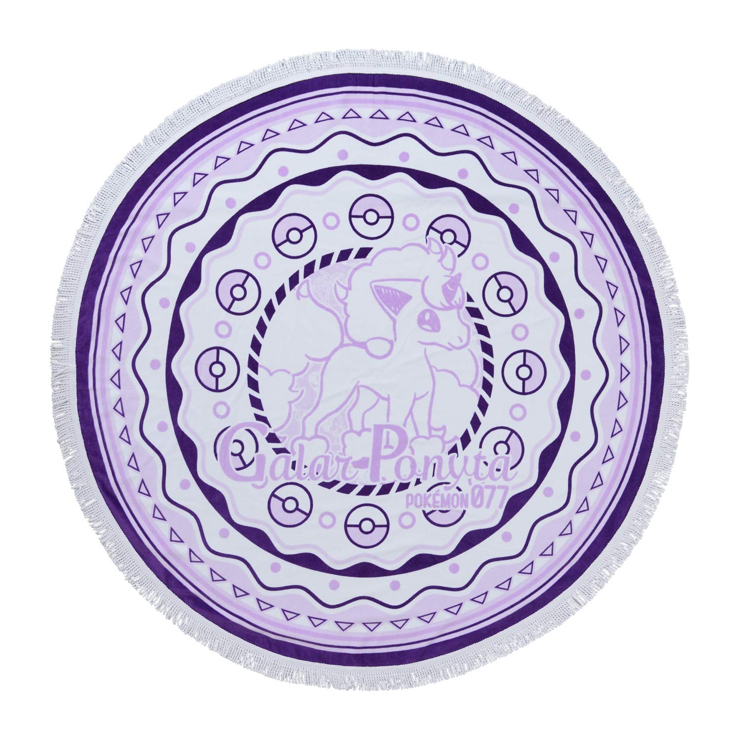 

Pokemon Center Original Big Beach Towel Pokemon Leisure Galarian Ponyta