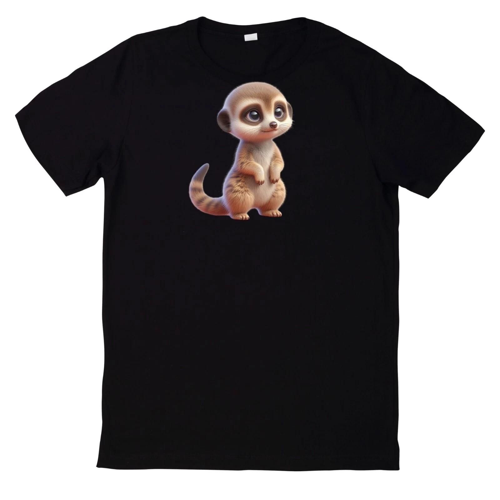 T-Shirt Süßes Erdmännchen Geschenkidee S