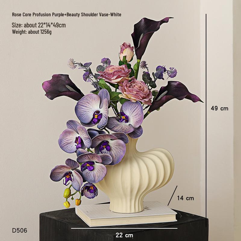 Luxuriöser künstlicher Blumenstrauß zur Dekoration von Wohn- oder Esszimmer