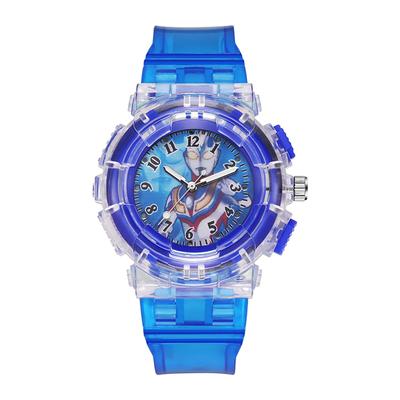 PUTCENDI Kids Quartz Watch Lightweight Glowing Cool Simple Unisex Blue School Entrance Graduation Birthday Gift