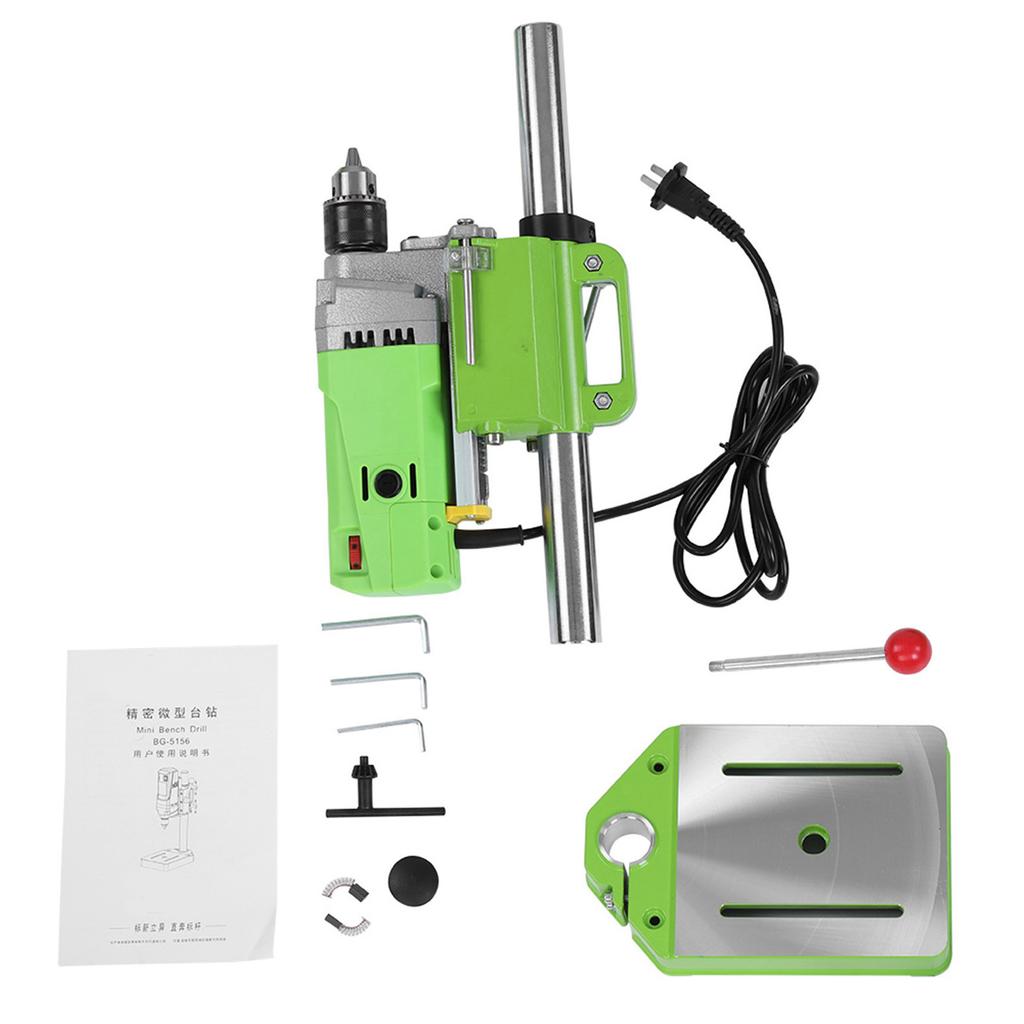 710W Mini Drill Press Table Workbench Compact Drill Wood Drilling Machine