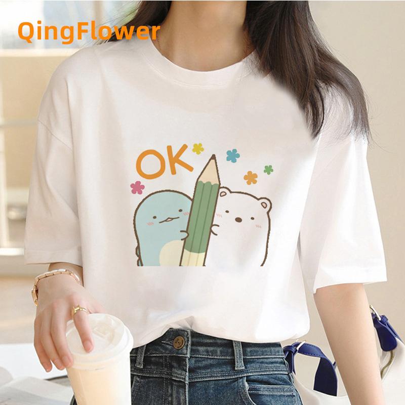 Sumikko Gurashi t shirt Unisex designer streetwear tshirts boy funny clothing