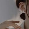 925 Silver Double Hoop Earrings for Women Minimalist Geometric Jewelry Fine Accessories