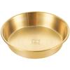 304 Stainless Steel Asian Sauce Dishes Gold Dip Bowls Seasoning Serving Tray Spice Plates For Pickled Vegetables Fries Tableware