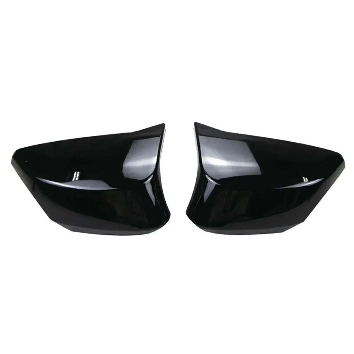 

For Chevrolet Corvette C8 - Car Rearview Side Mirror Cover Sticker Wing Cap Exterior Door Rear View Case Trim Carbon Gloss Black