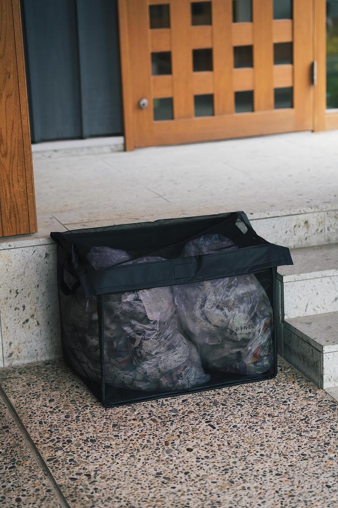 Green Life Folding Dustbin, 45.5 X 45 X 71.5 Cm, ODB-100(BK)