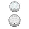 2PCS LED Pool Lights with Remote Control Suction Cup Colorful Submersible Light for Aquarium Fish Tank Vase Base