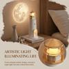 Delicate Light Patterns Projection Night Light Bluetooth Speaker Night Light Home Decor
