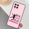Stylish Playing Handball Case For Samsung Galaxy M14 M34 M54 M33 M21 M31 M16 M36 M56 M53 M13 M12 M32 M52 M15 M55 M35