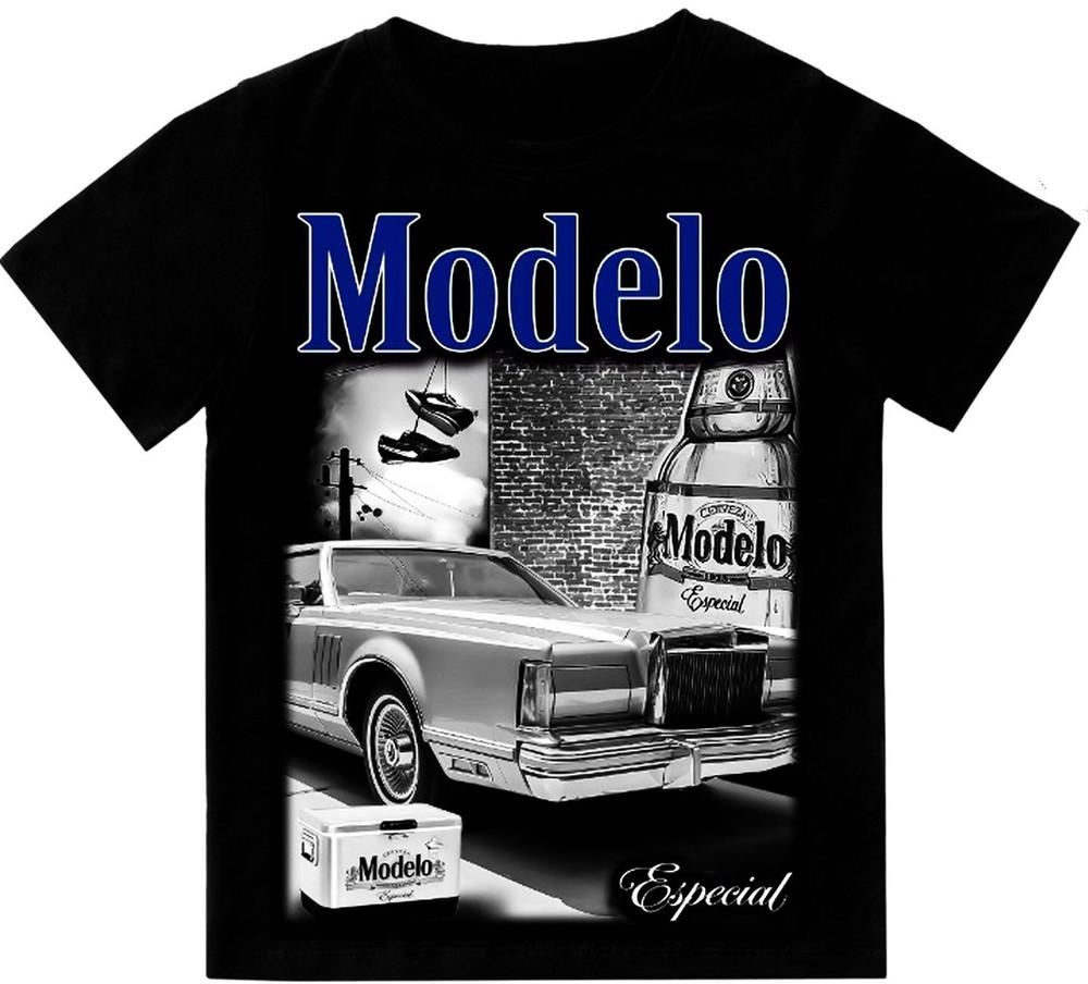 Modelo Low Rider T-Shirt Print On Shaka Wear Heavyweight Tee Unisex T-Shirt S