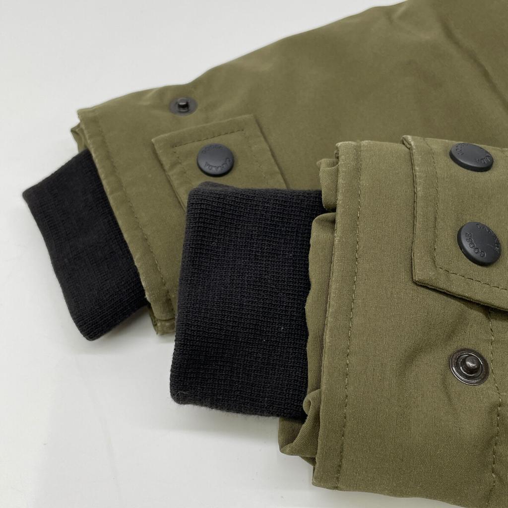 Canada Goose 2302JL Khaki MACKENZIE PARKA/Mackenzie Parka Down Jacket Coat S khakiUsed