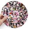50 Nezuko Japanese Anime Stickers - Demon Slayer Skateboard & Computer Decor