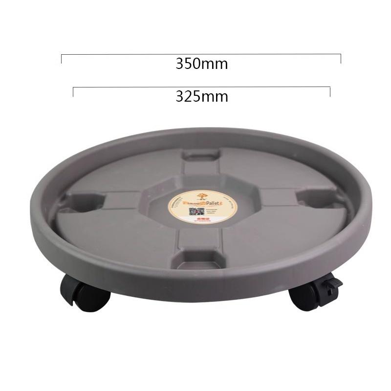 Universele Bloempot Wielen Ronde Plastic Schotel Zware Bloempot Rek Plant Verplaatsbare Rollende Potplant Standaard Met Wielen