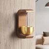 Japanese Style Wooden and Metal Wireless Doorbell with Chime Sound