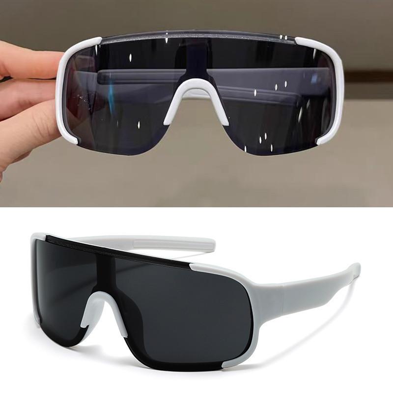 Children's Cycling Personality Sunglasses UV Protection Boys Girls Sports Sun Glasses Riding Goggles Large Frame Eyeglasses For Kids 3-12 Years Old