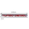 Car Body Side Sticker Rear Decal Badge Turbodeisel Logo for VW Infiniti Chevrolet Land Rover JEEP MINI Lexus Honda Subaru Toyota