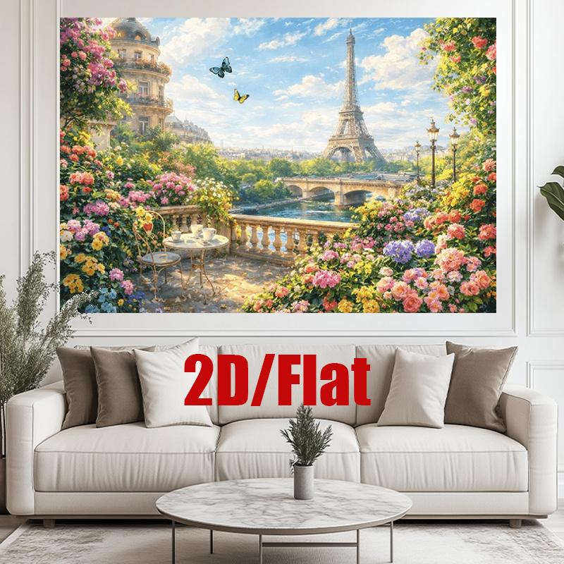 1Pcs Romance In Paris Decoration Background Bedroom Backdrop Decorations For Photo Studio Photo Booth Christmas Party