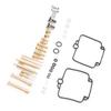 2 Sets Carburetor Rebuild Kit Carb Overhaul Replacement for Suzuki GS500E DR250S DR350S