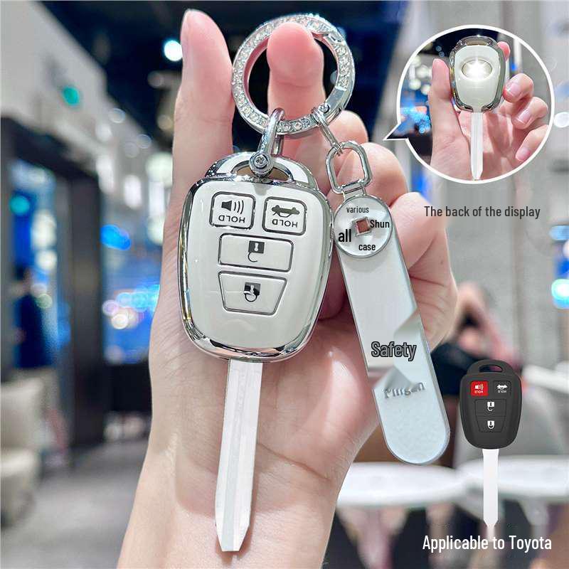 Toyota Key Cover for Corolla, RAV4, Camry, Vios, Highlander, Asia Dragon, Velanda