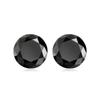 Loose Lab-Grown BLACK CVD Diamond LOT 6.00 MM D , IF 2 PCS Certified