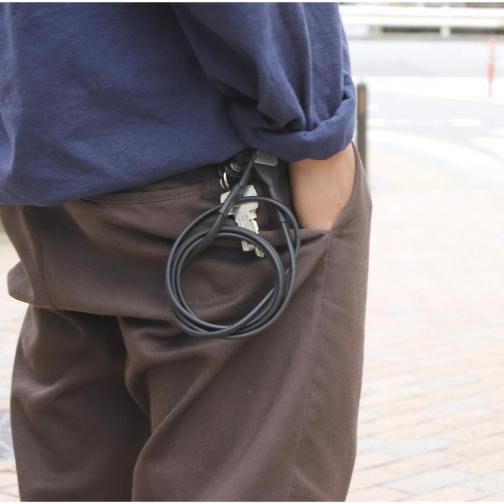 Crops Doppel-Drahtschloss Q10 Schwarz | 3-stellige Kombination CP-SPD10-01 (Schwarz)