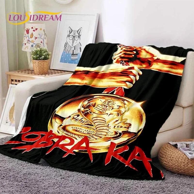 3D Cobra Kai Classics TV Amanda Karate Soft Flannel Blanket for Beds Bedroom Sofa Picnic,Throw Blanket for Cover Outdoor Leisure